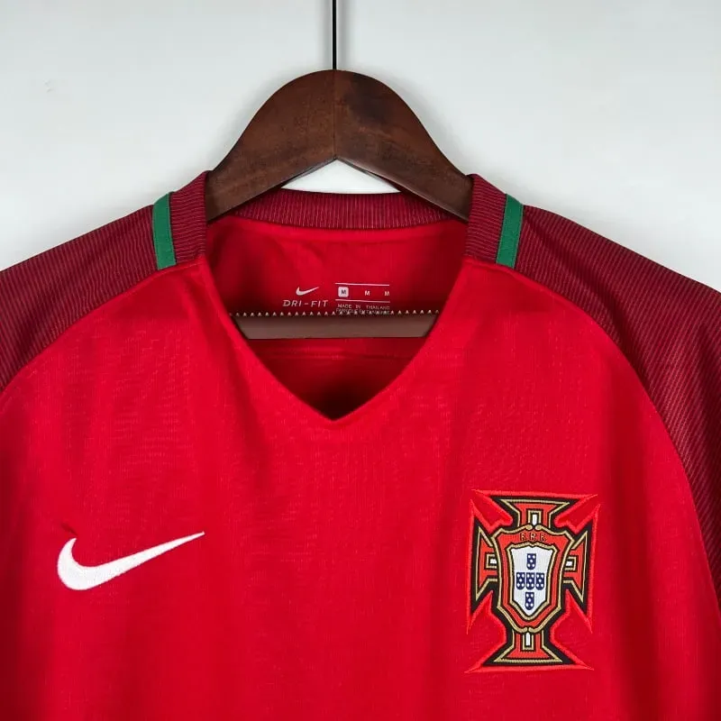 2016-2017 Long Sleeve Portugal Jersey retro kit