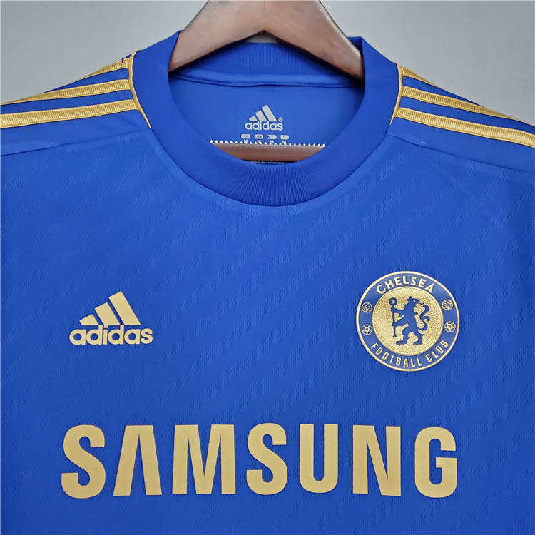 1213 CHELSEA RETRO HOME BLUE SOCCER SHIRT JERSEY - Official Replica