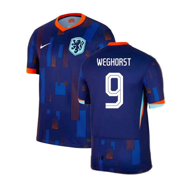 Netherlands A Team Elite Quality Away Pro Level Shirt (Weghorst 9)