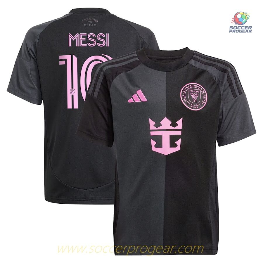 Inter Miami Away 2025 Messi Children Football Jersey