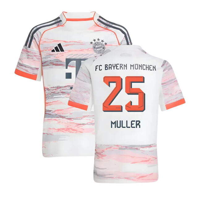 Elite Performance Faithful Bayern Muller #25 New Release Jersey
