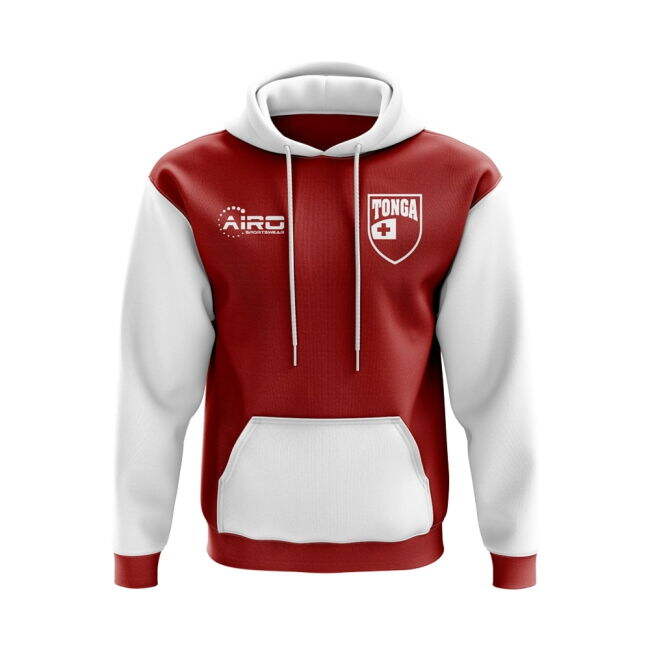 World Tonga Concept Country Football Hoody (Red) Professional