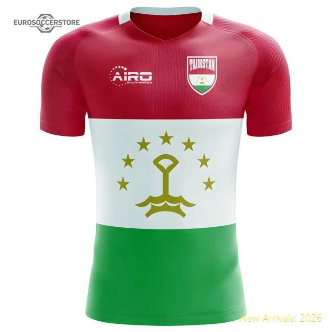 Durable Tajikistan Concept 20252026 Home Shirt Climalite