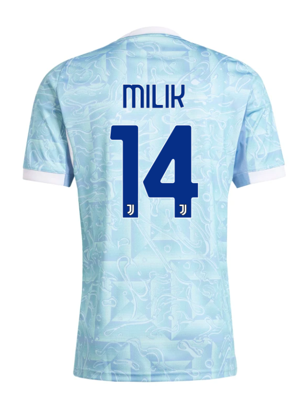 Juventus 25-26 Away Jersey with MILIK 14 Printing