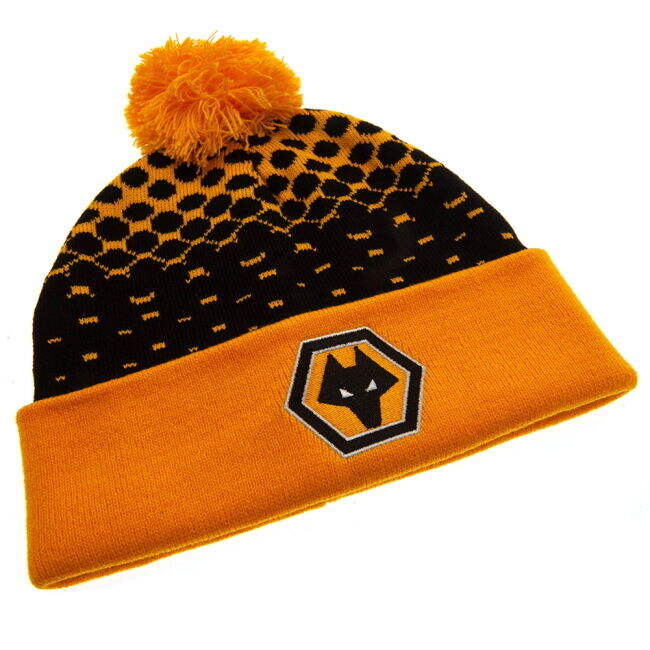 Wolverhampton Wanderers FC Fade Ski Hat - fan gear