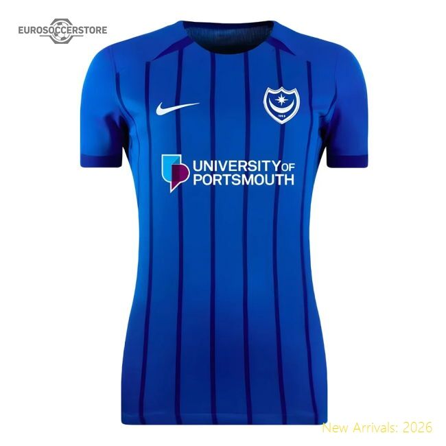High-quality 2024-2025 Portsmouth Home Shirt (womens) - Cost-effective