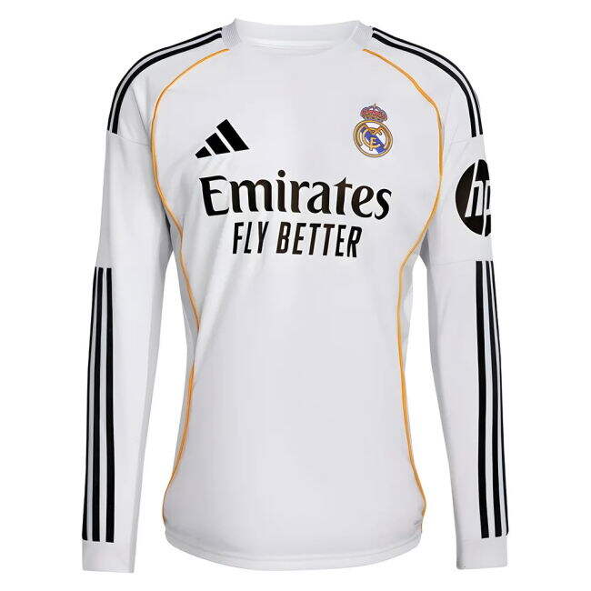 Official Real Madrid (rm) 2025-2026 Home Jersey - Fan Gear