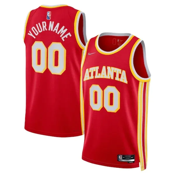 Atlanta Hawks ATL Swingman Jersey - official replica-jersey - Red