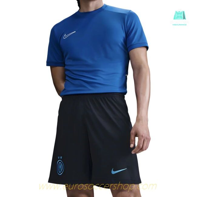 2025-2026 Inter Milan Home Shorts (Black)