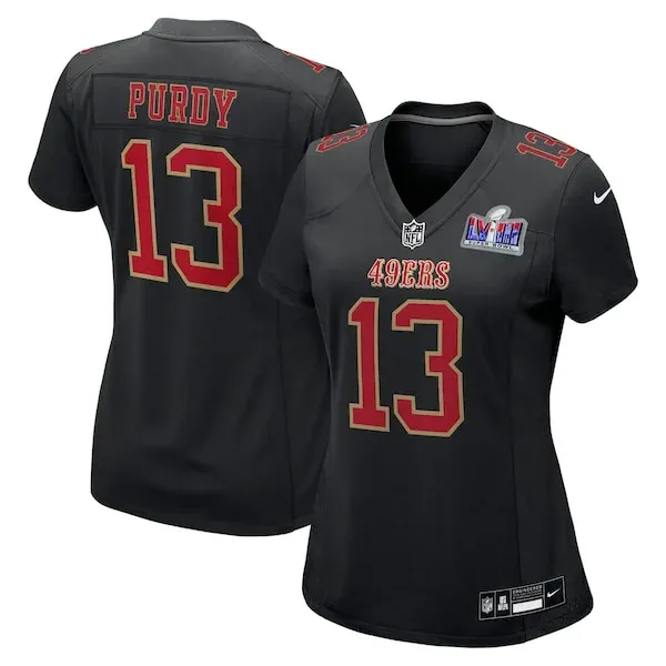 San Francisco 49ers Game NFL Jersey - Black | High-Quality Football...