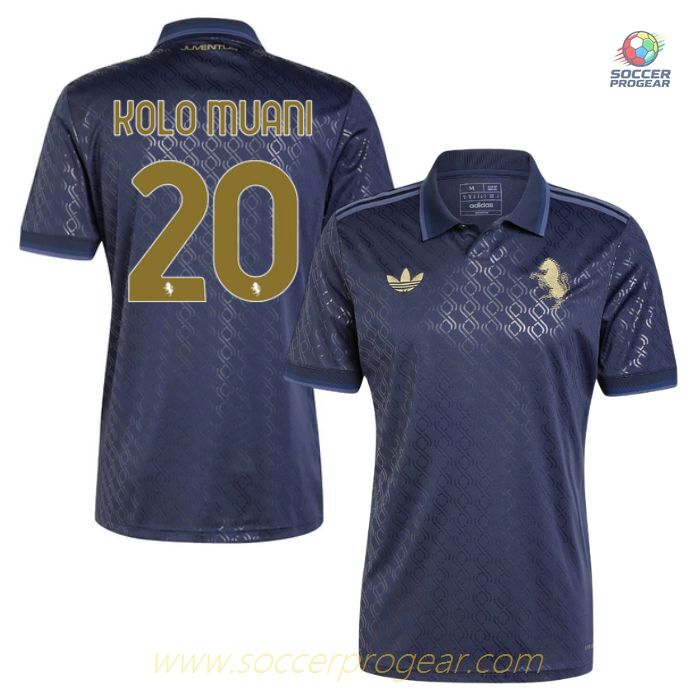 Juventus Alternate Team Jersey 2024-25 Edition Kolo Muani