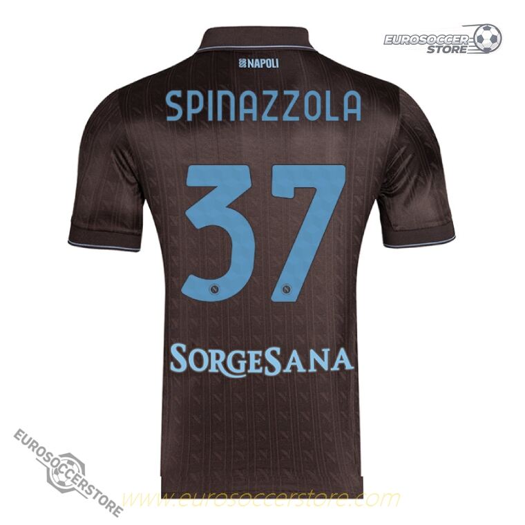 Napoli's Third Version SPINAZZOLA 37 Jersey for the 25-26 Season