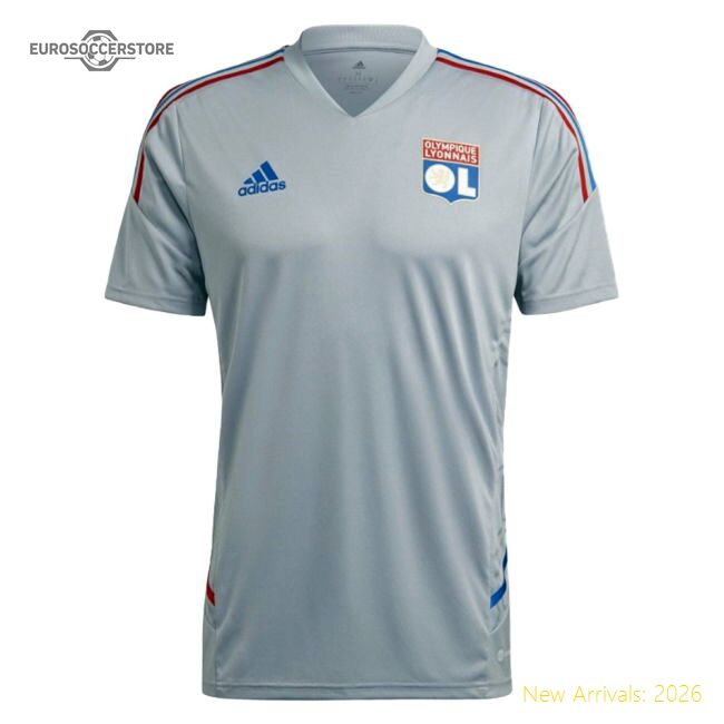 Genuine 2022-2023 Olympique Lyon Training Jersey (Halo Silver)