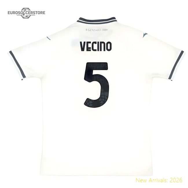 First-class Away Lazio Vecino Jersey 2025-2026 Lightweight
