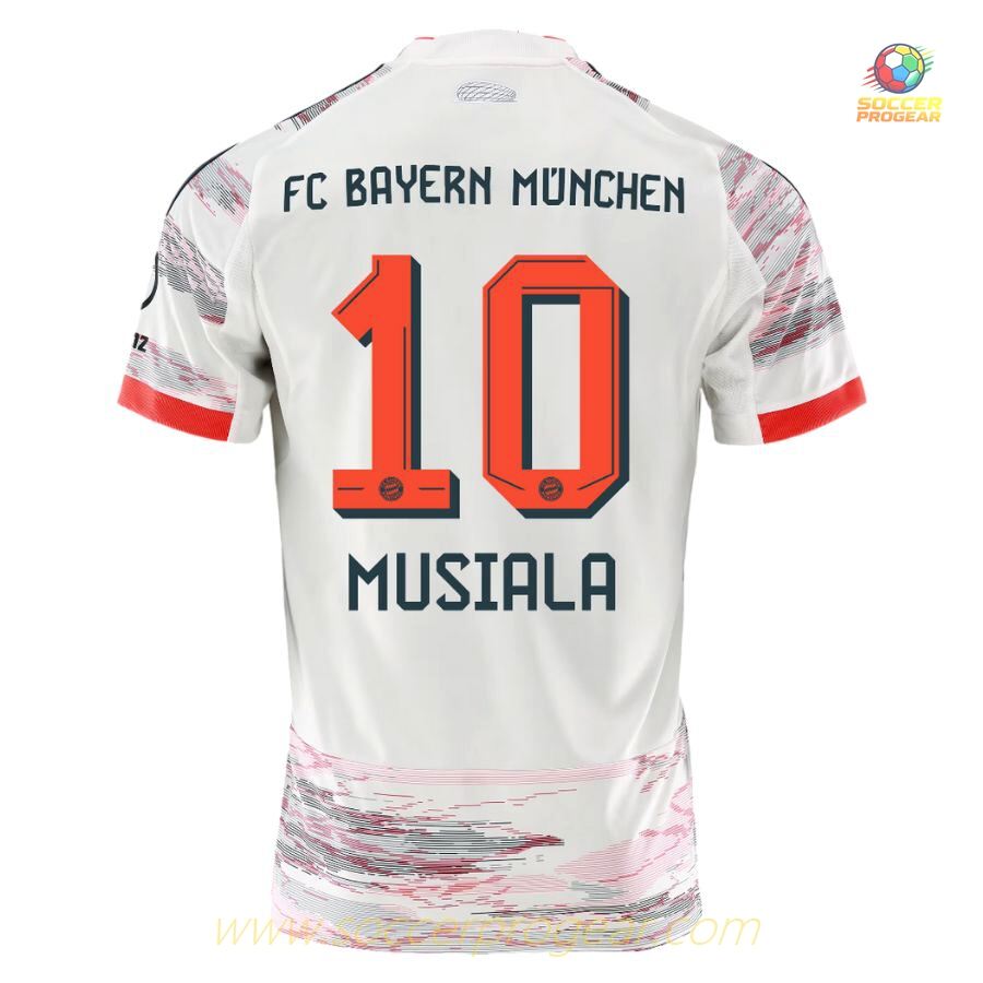 Football Team Jersey Bayern Munich Away 2025-2026 Season Musiala