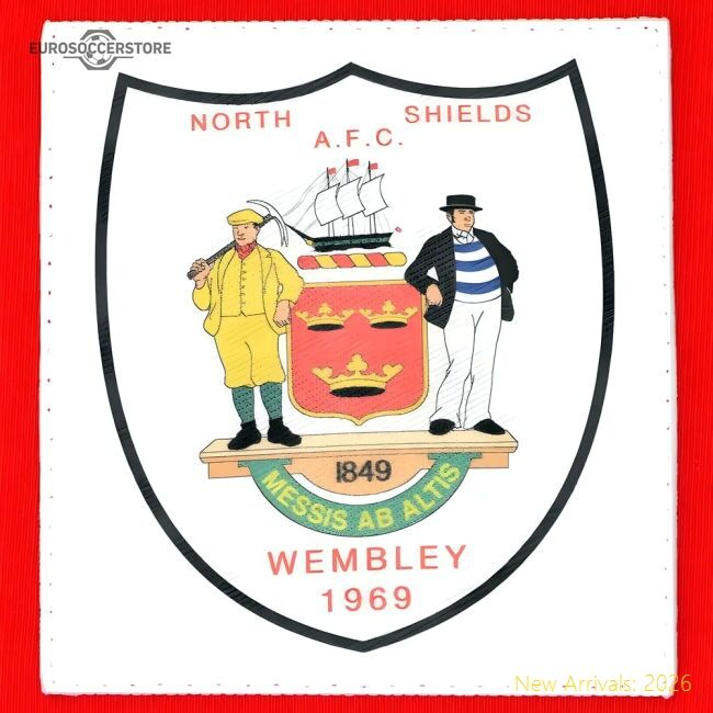 North Shields Wembley 1969 Retro Football Shirt - Unbeatable Value