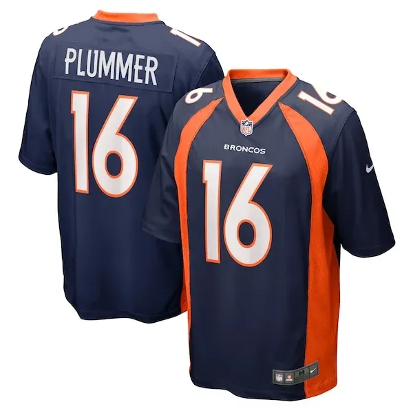 None Jake Plummer  Jersey - Navy | NFL Player Jersey | NFL Football