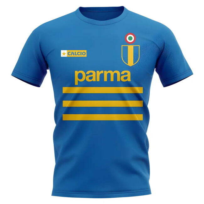 Parma Vintage Football T-Shirt (Blue)