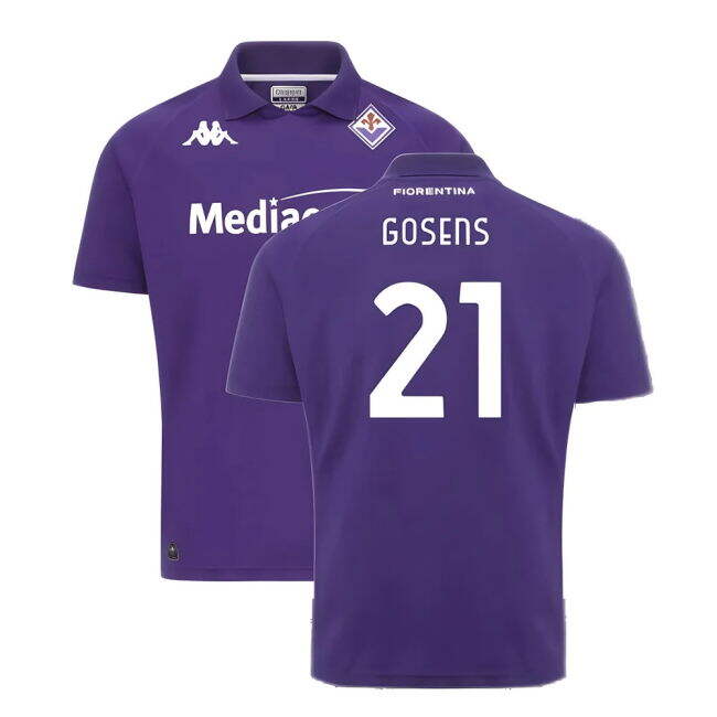 2024-2025 Fiorentina Home Shirt (Gosens 21) Quick Dry Stretch Fabric
