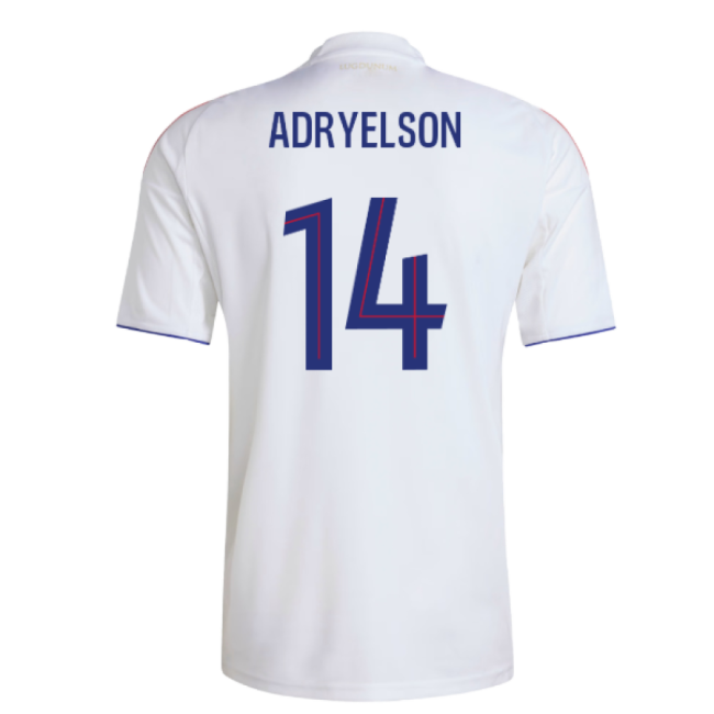 Adryelson 14 2025 Edition Comfortable Lyon Home Football Shirt