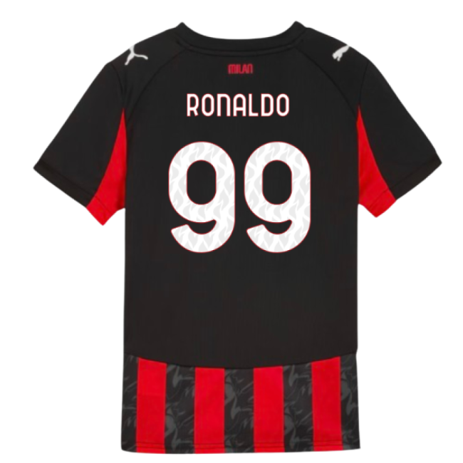Ac Milan 2025-2026 Home - Authentic Fan Edition - Football Fashion