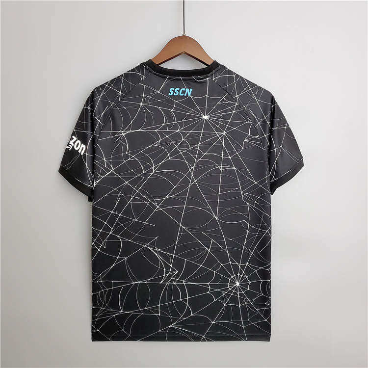 Napoli 21-22 Halloween Special Version Black Soccer Jersey Football