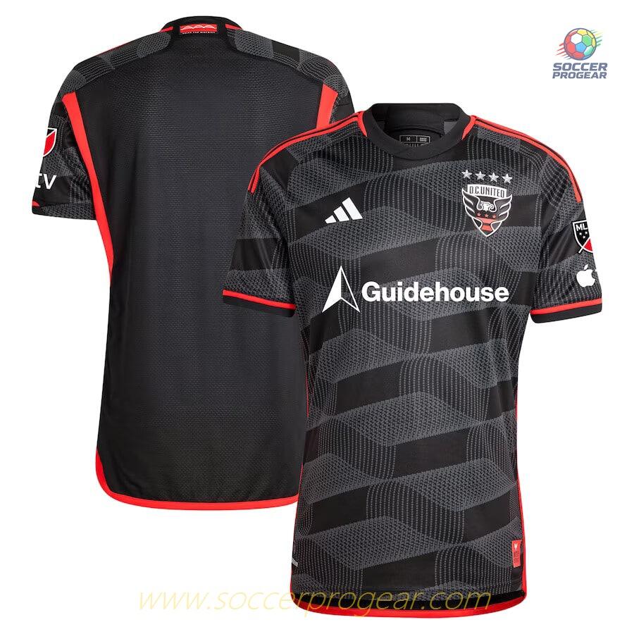 DC United Black Team Jersey 2024