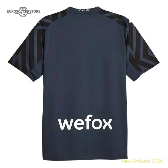 Outstanding 2023-2024 Ac Milan Goalkeeper Home Shirt (dark Night)