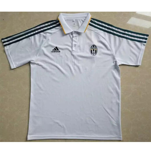 Juventus 201718 White Polo Jersey Shirt - Official Replica 17383