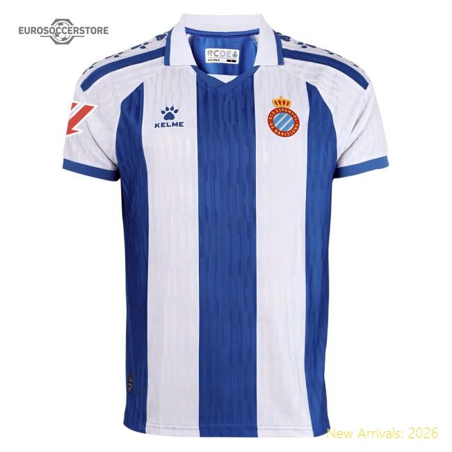Pro-level Home La Liga Team Jersey 2025-2026 Quick-dry