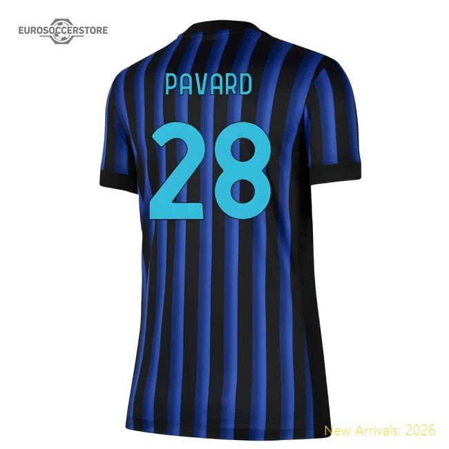 Top-grade 2025-2026 Inter Milan Home Shirt (womens) (pavard 28)