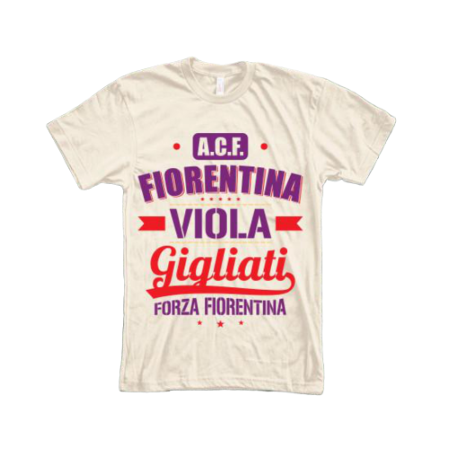 Forza Fiorentina official style T-Shirt (Unisex