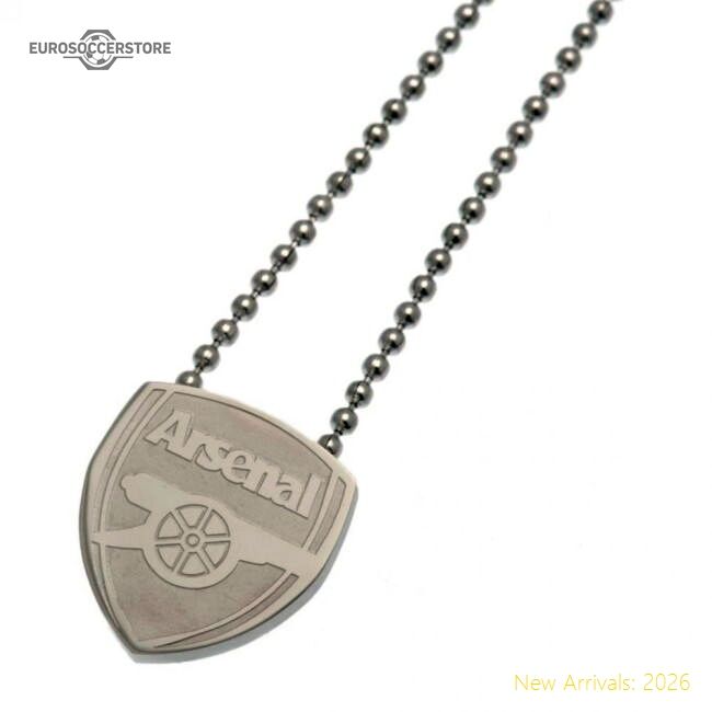 Authentic Arsenal Fc Stainless Steel Pendant & Chain - Premium