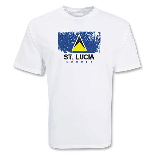 Climate-Control St. Lucia Soccer T-Shirt Top-Tier Top-Tier