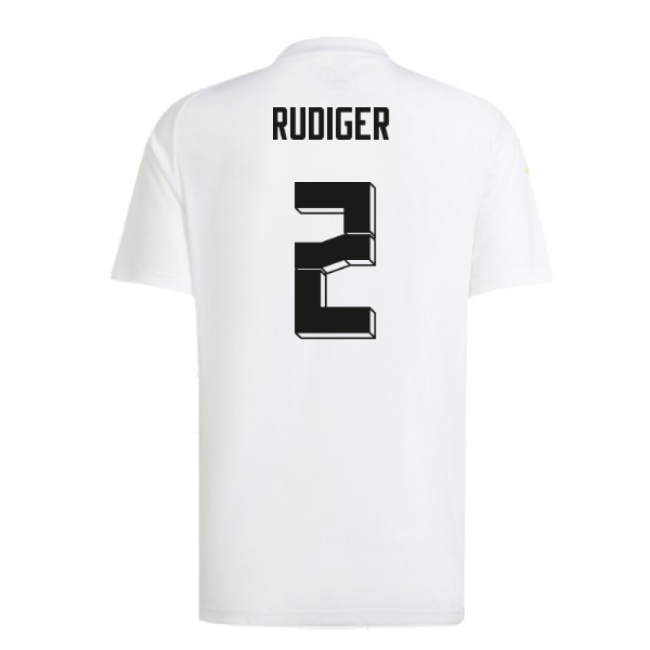 Germany Senior Team Pro Level Home Player Jersey (Rudiger 2)