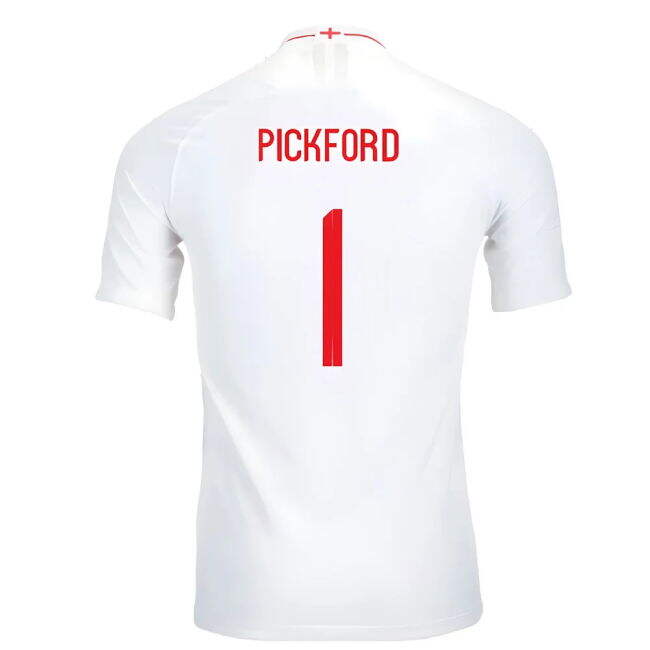 Pickford 1 Supporter Grade England Home Supporter Shirt (Adults)