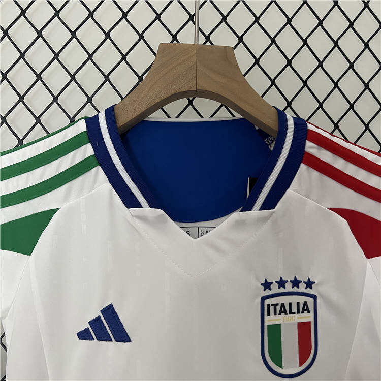 Kids Italy UEFA Euro 2024 Away Kit ShirtShorts - Official Replica