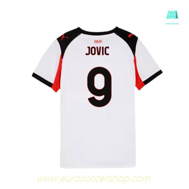 2025-2026 AC Milan Away Shirt (Kids) (Jovic 9)