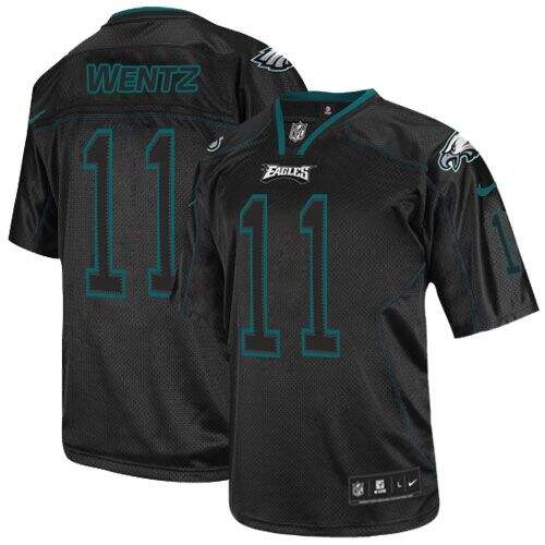 High-Quality None #None Black Lights Out Elite NFL Jersey performance fabric