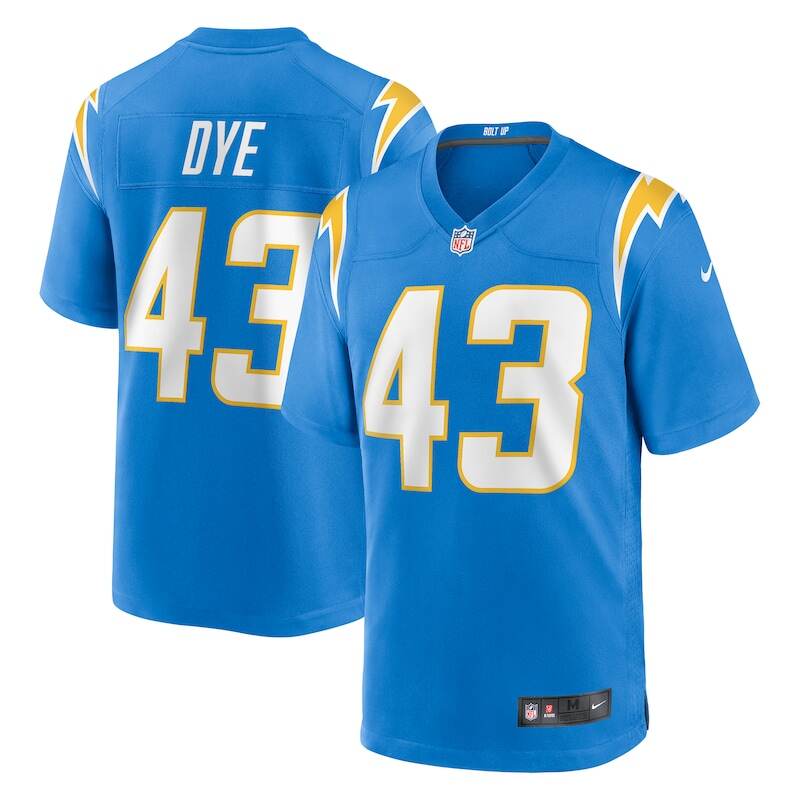 None Troy Dye LA Chargers Top-Grade Fan Apparel Football Apparel