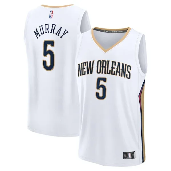 Dejounte Murray NOP Replica Jersey - stylish Basketball - White