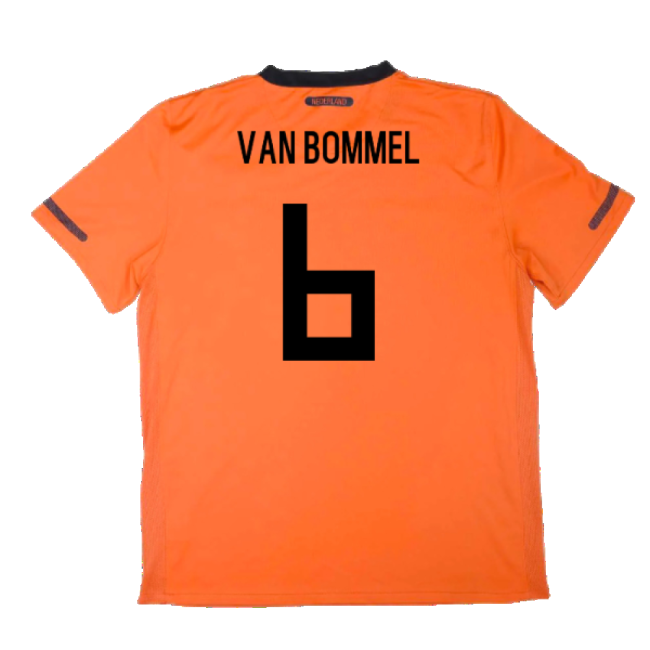 Minimalist Holland 2010-11 Home Shirt ((Excellent) S) (Van Bommel 6) Classical