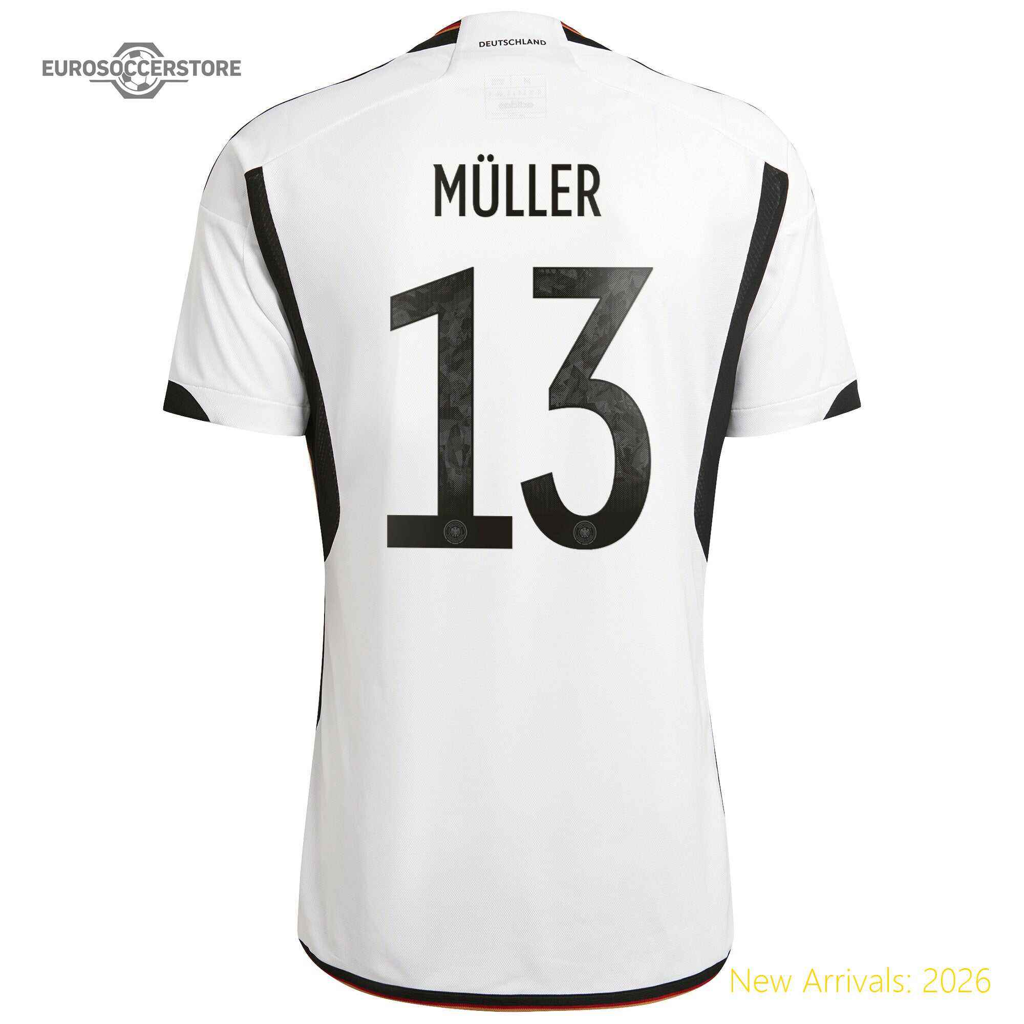 Officially Licensed Eye-catching Kids Ger Team Home Superior Jersey