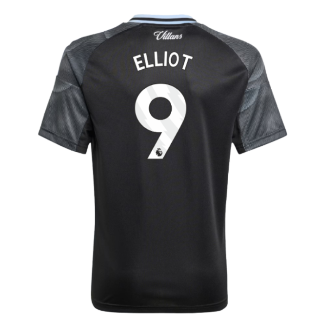 Replica Football Aston Villa Away Shirt Kids Elliot #9 Elite Perfo...