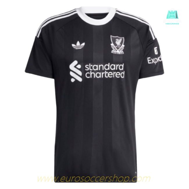 2025-2026 Liverpool Third Goalkeeper Shirt (Black) (A.Becker 1)