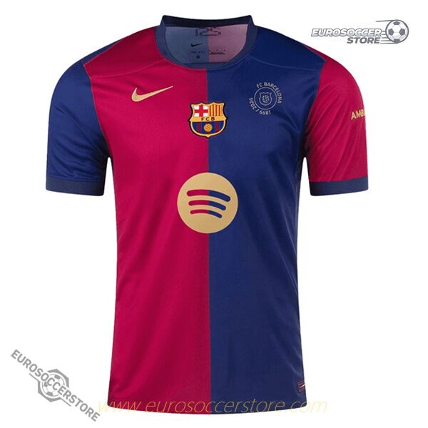 Barcelona Home Jersey Commemorating the 125th Anniversary