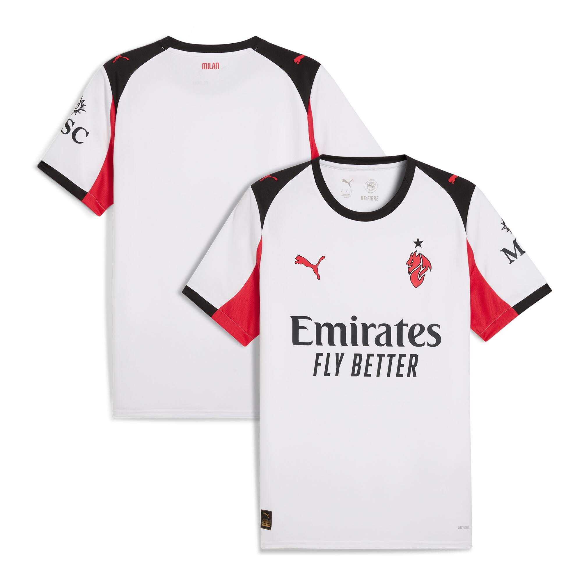 AC Milan Men's 2025 Premium Replica Jersey - Football Jersey