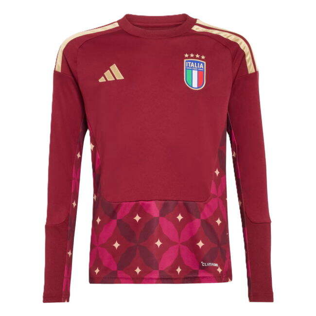 Affordable Italy 2026-2027 Italy Home Goalkeeper Shirt (Burgundy) -...