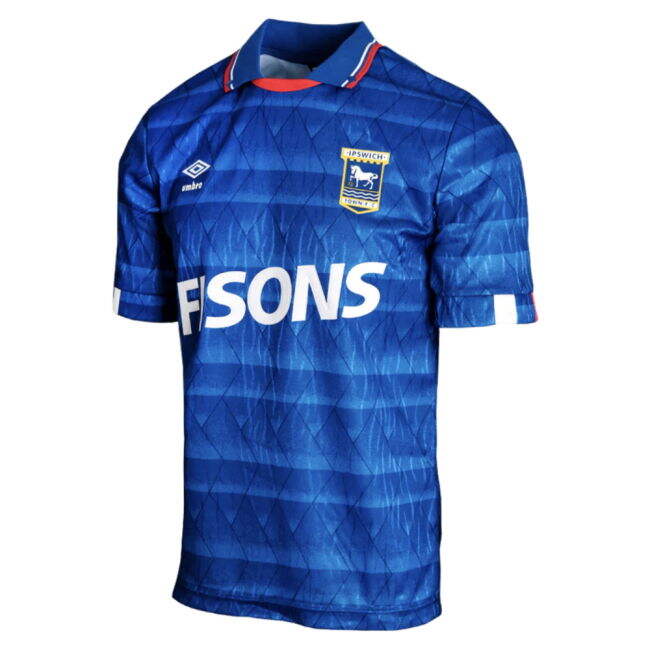 1989-1992 Ipswich Town Home Umbro Retro Shirt