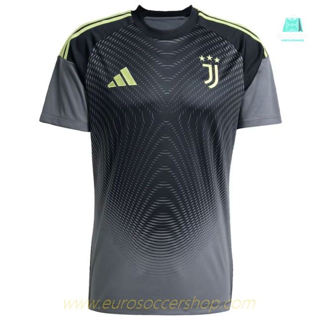 2025-2026 Juventus Home Goalkeeper Shirt (Grey) (Your Name)